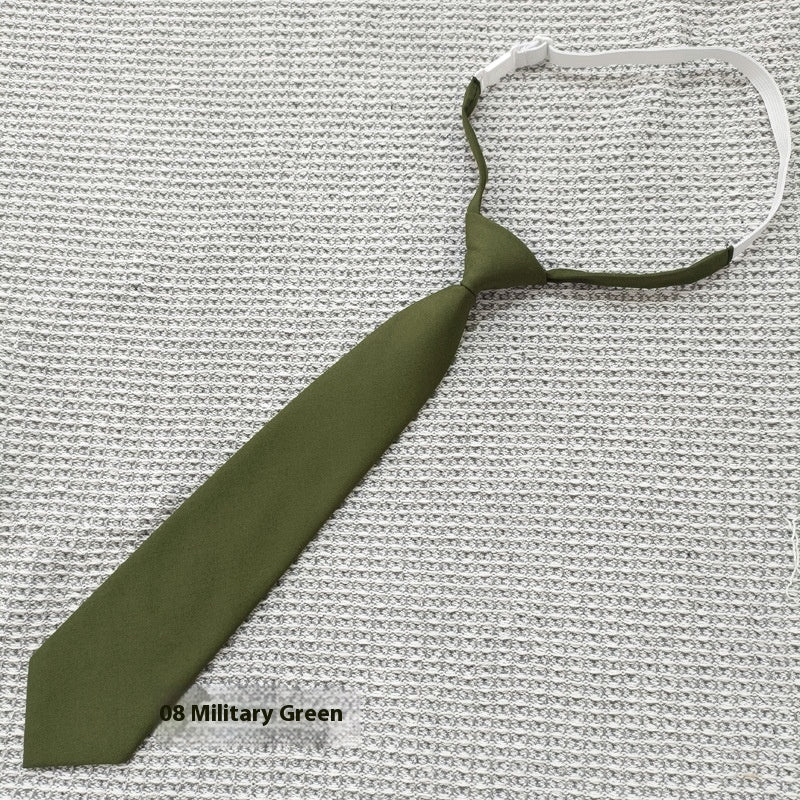 Solid Color Men's Tie