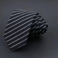 Men's Business Fashion Striped Solid Color Tie