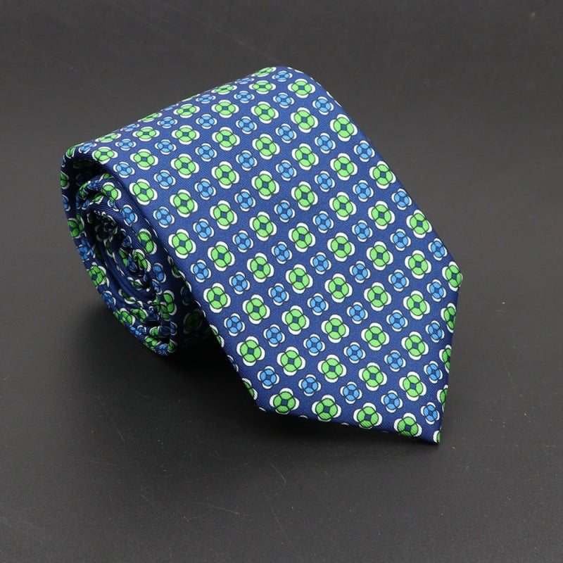 Men's Bohemian Silk 75mm Necktie