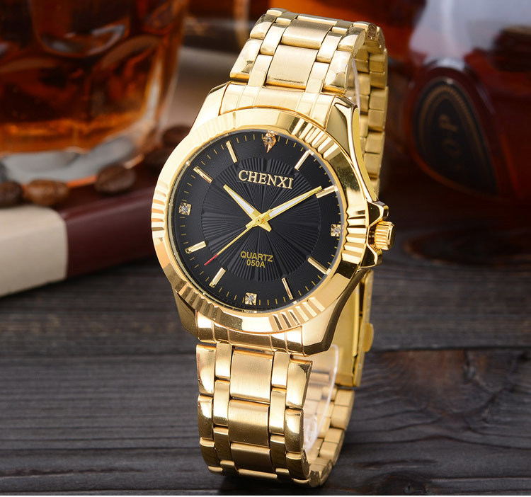 Gold Dress Watch Stainless Steel