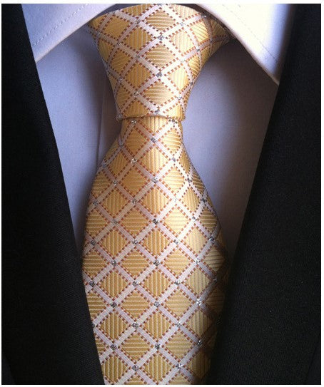 Men S Tie 8cm Business Gentleman British Formal Wear