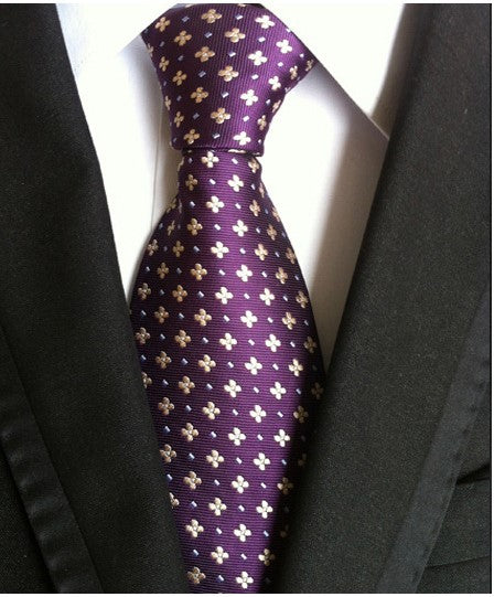 Men S Tie 8cm Business Gentleman British Formal Wear