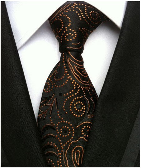Men S Tie 8cm Business Gentleman British Formal Wear