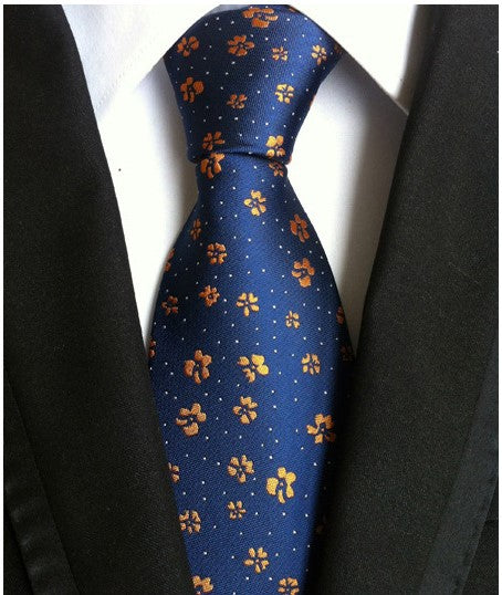 Men S Tie 8cm Business Gentleman British Formal Wear