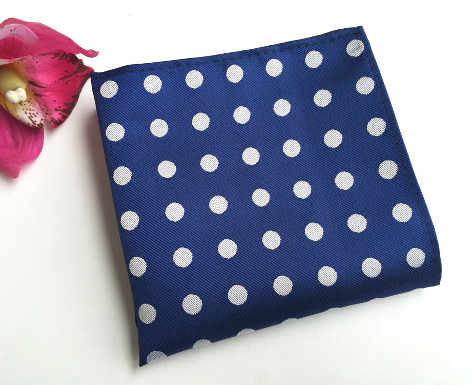 Fashion Polka Dot Big Polka Dot Suit Pocket Square