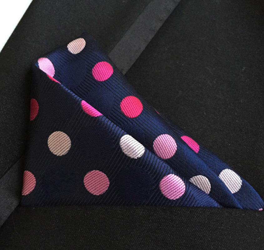 Fashion Polka Dot Big Polka Dot Suit Pocket Square