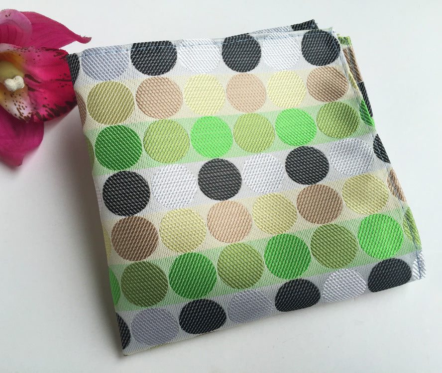 Fashion Polka Dot Big Polka Dot Suit Pocket Square