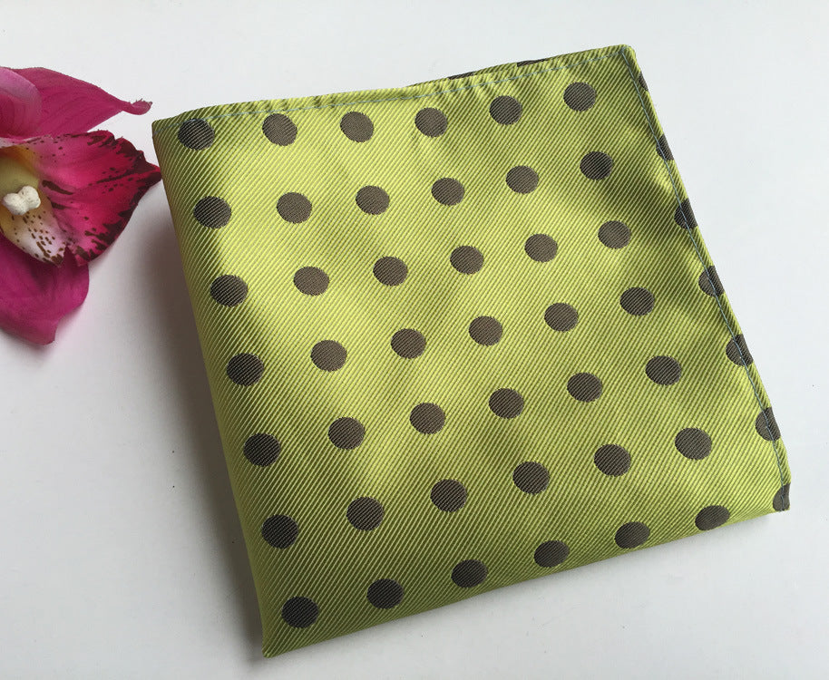 Fashion Polka Dot Big Polka Dot Suit Pocket Square