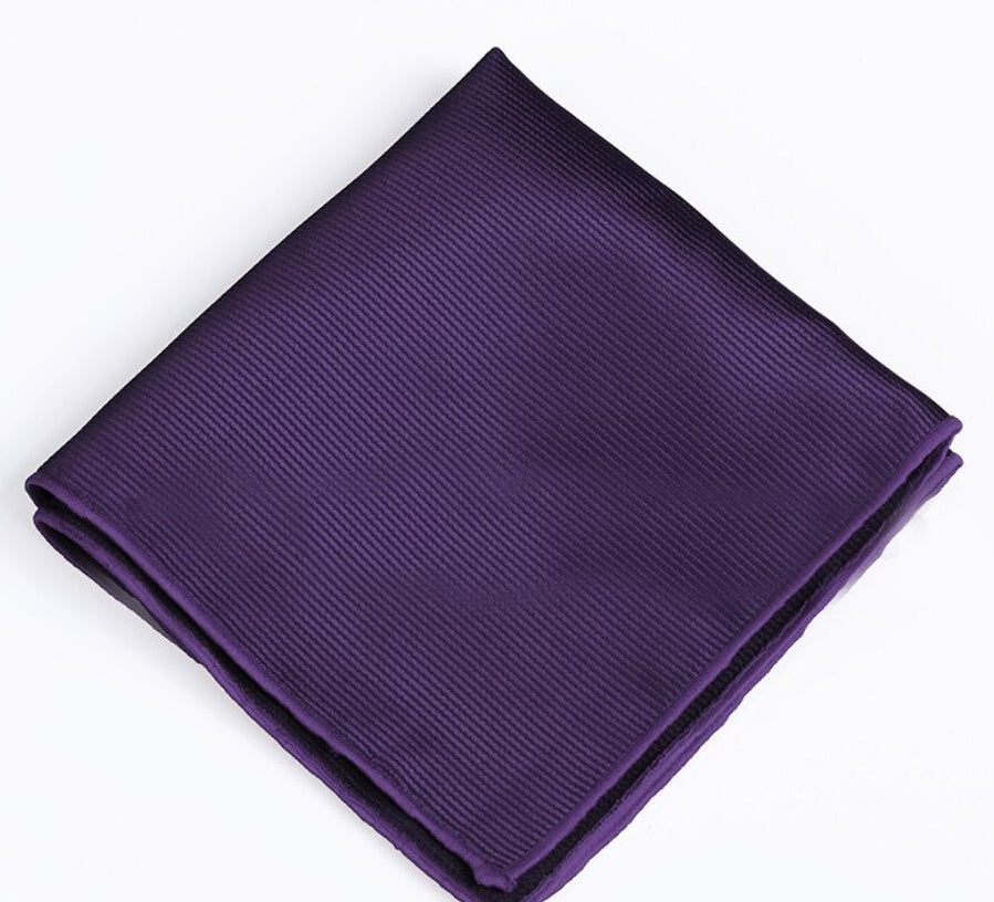 Men's Solid Color Pocket Square