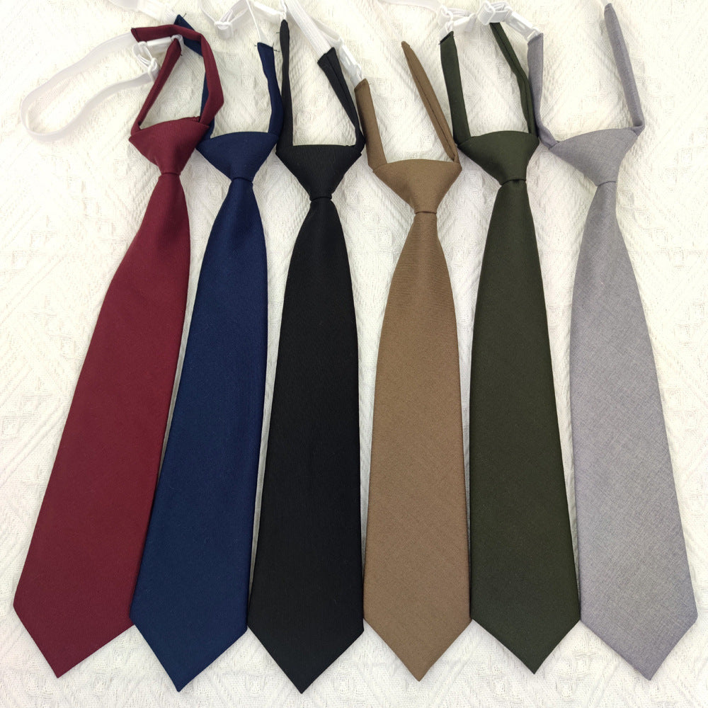 Solid Color Men's Tie