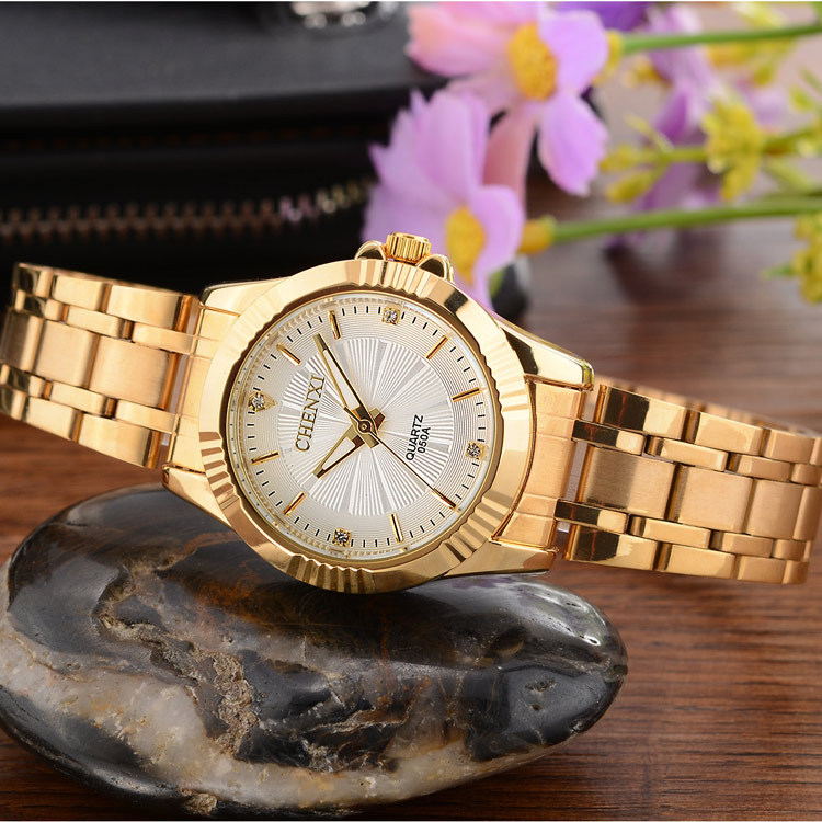 Gold Dress Watch Stainless Steel