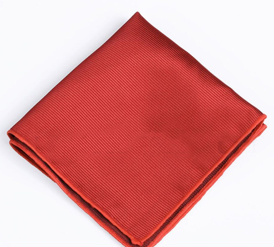 Men's Solid Color Pocket Square