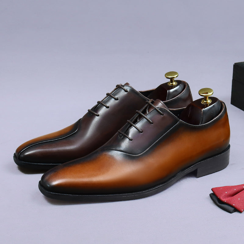 Men's British Style Formal Leather Dress Shoes