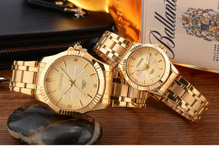 Gold Dress Watch Stainless Steel