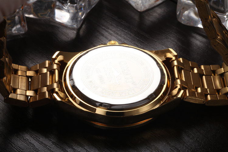 Gold Dress Watch Stainless Steel