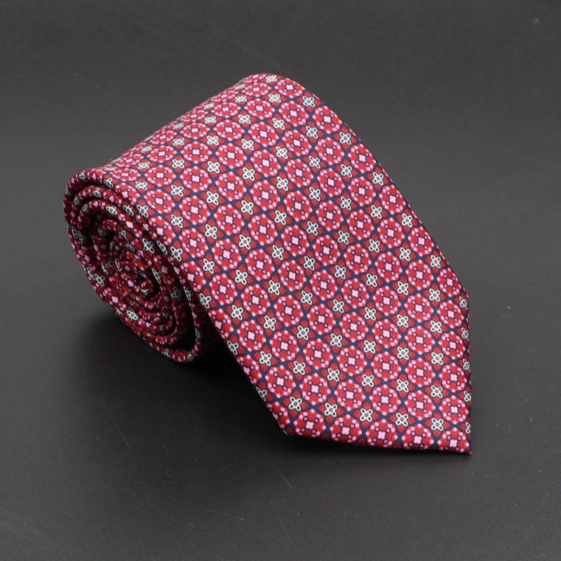 Men's Bohemian Silk 75mm Necktie