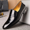 Men's British Style Patent Leather Dress Shoes