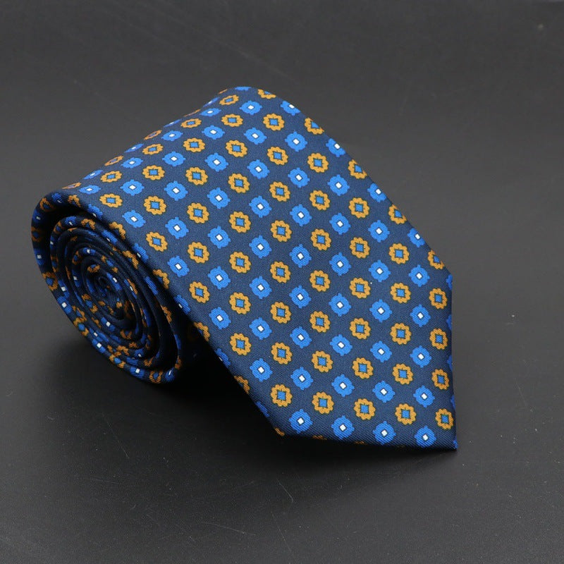 Men's Bohemian Silk 75mm Necktie