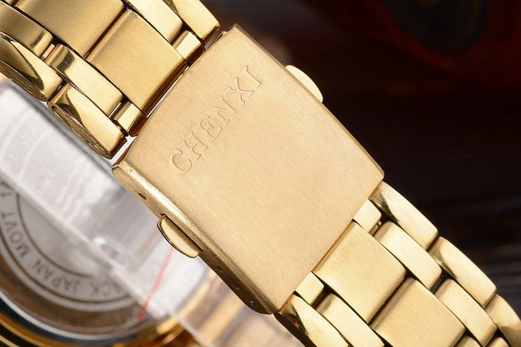 Gold Dress Watch Stainless Steel