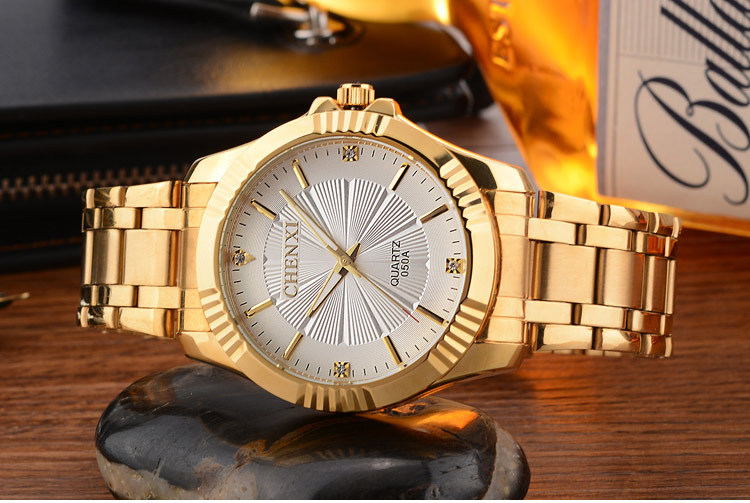 Gold Dress Watch Stainless Steel