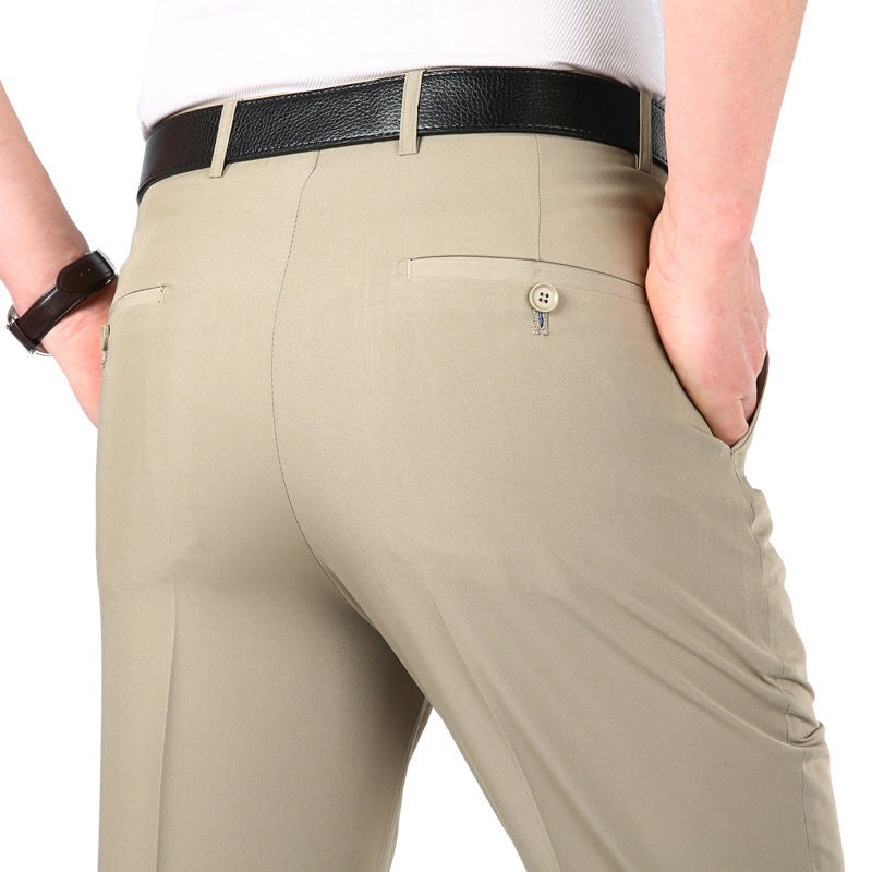 Men's Suit Pants High Waist