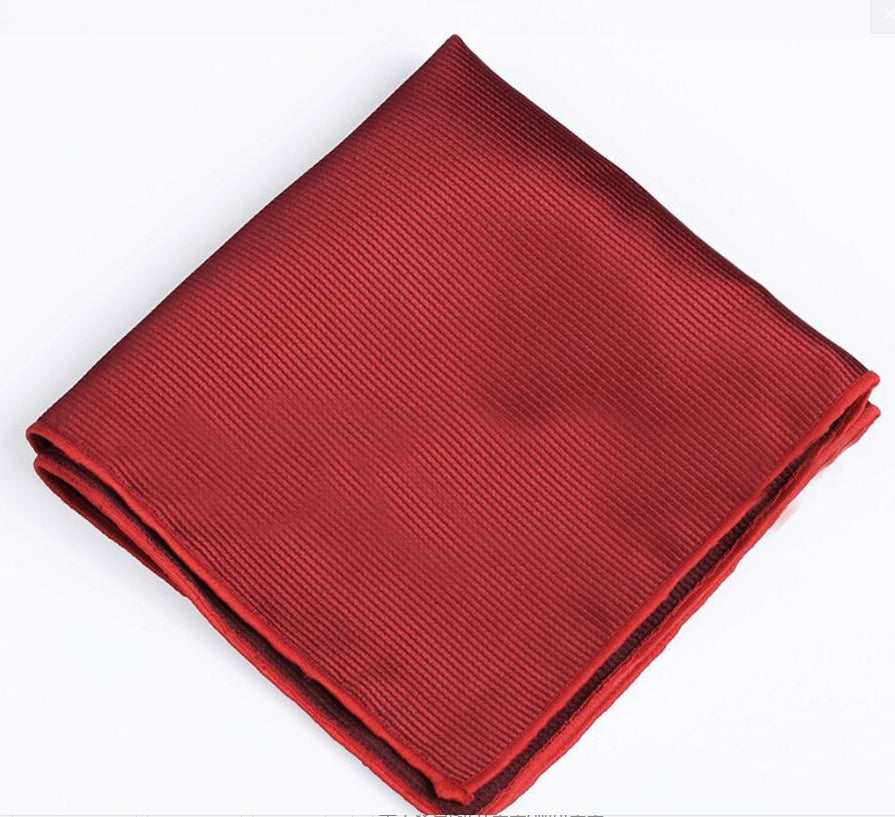 Men's Solid Color Pocket Square