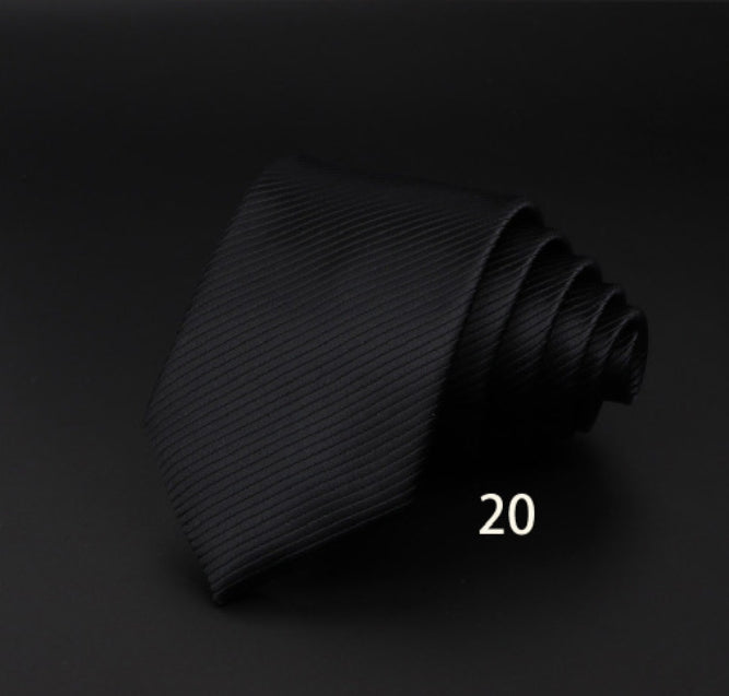Men's Striped British Gentleman Polyester Fiber Tie