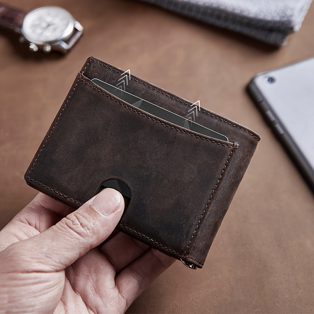 Men's Wallet Genuine Leather