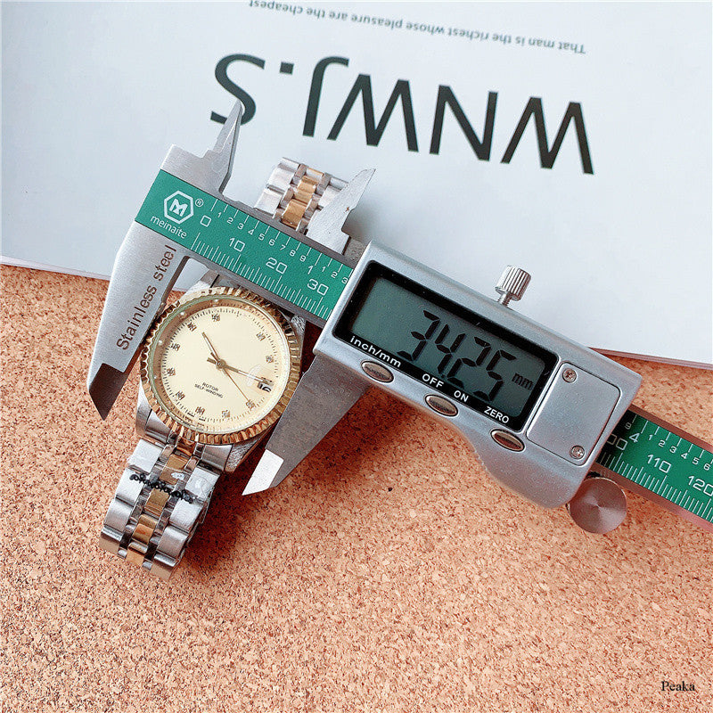 Stainless Steel Mechanical Watch
