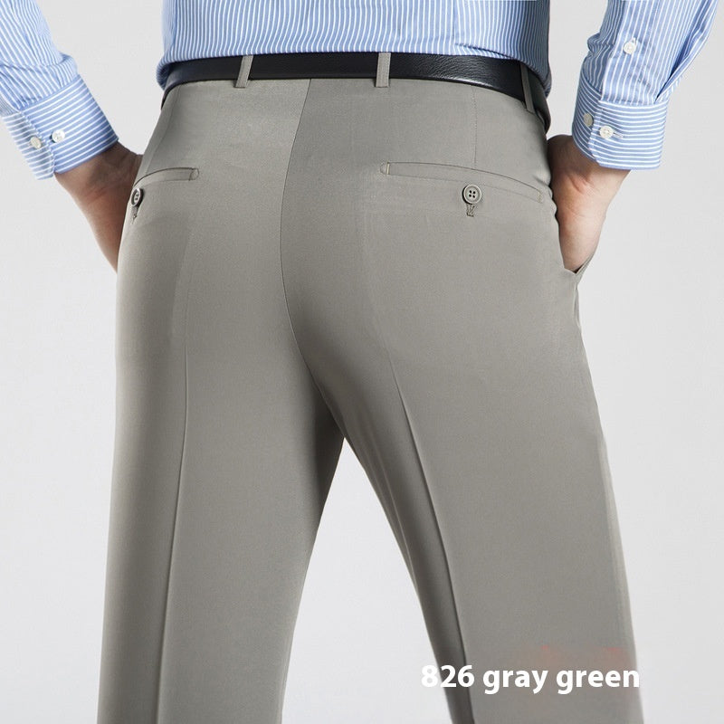 Men's Suit Pants High Waist