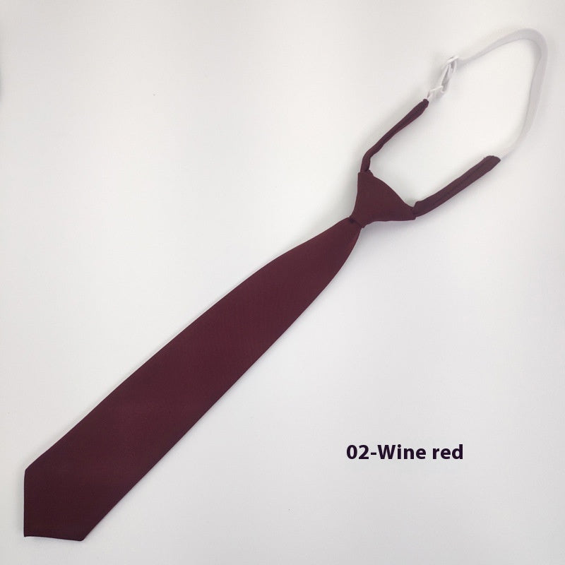 Solid Color Men's Tie