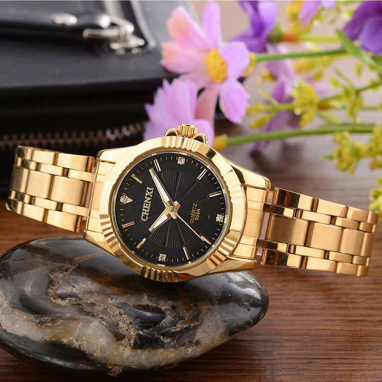 Gold Dress Watch Stainless Steel