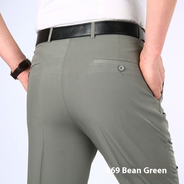 Men's Suit Pants High Waist