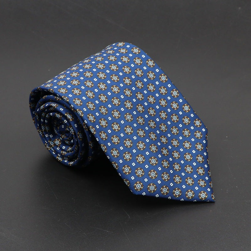 Men's Bohemian Silk 75mm Necktie