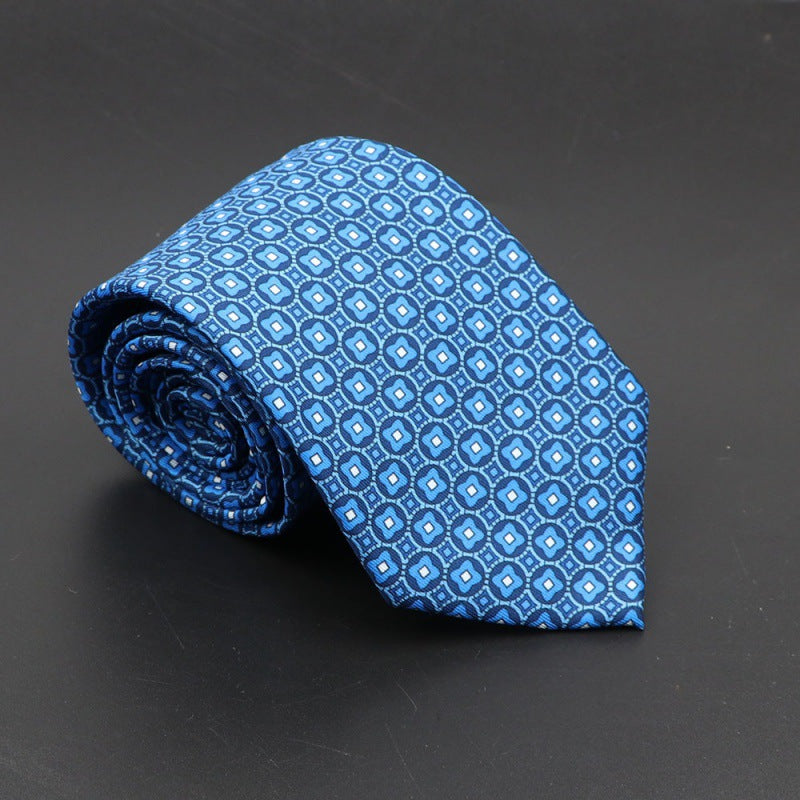 Men's Bohemian Silk 75mm Necktie