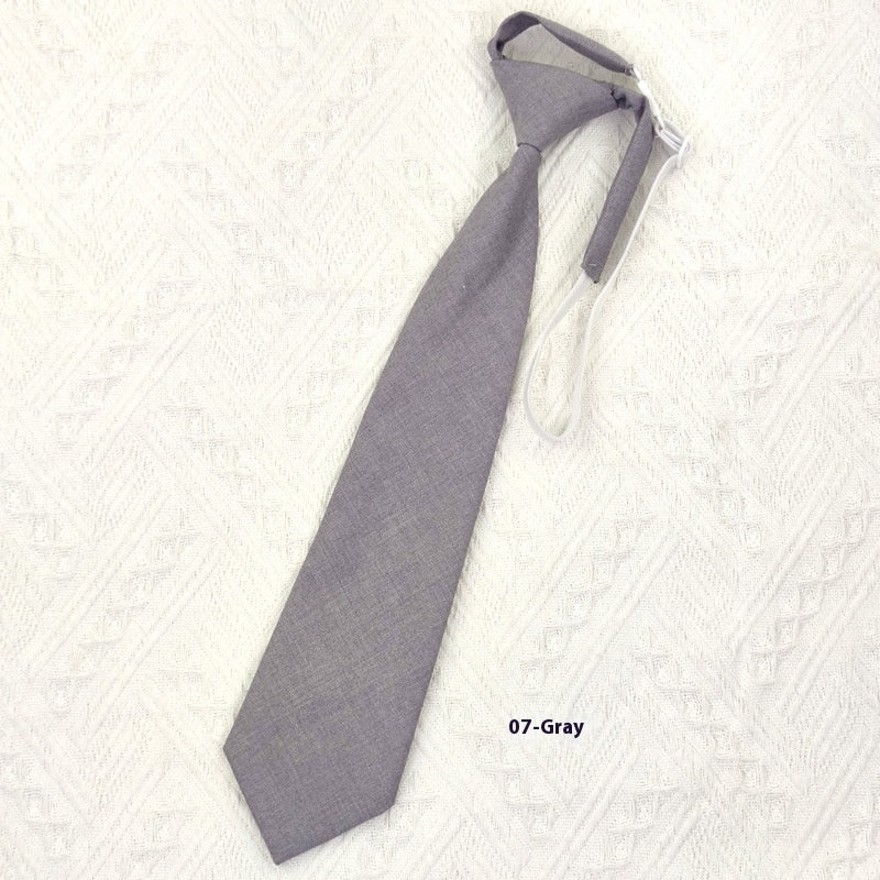 Solid Color Men's Tie