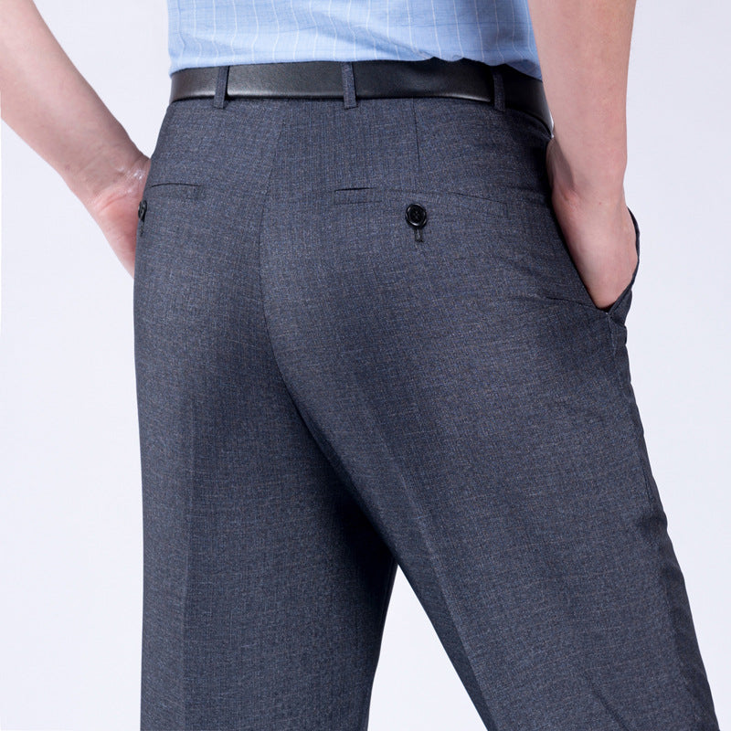 Men's Suit Pants High Waist