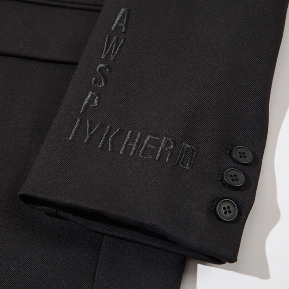 Fashion Pocket Decorative Blazer Men