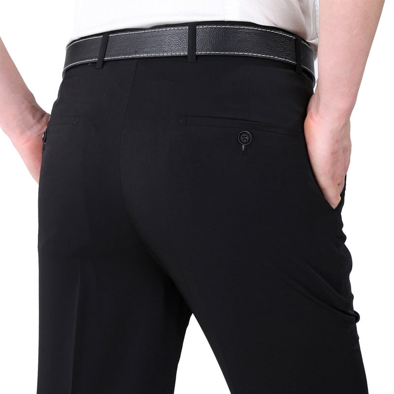 Men's Suit Pants High Waist