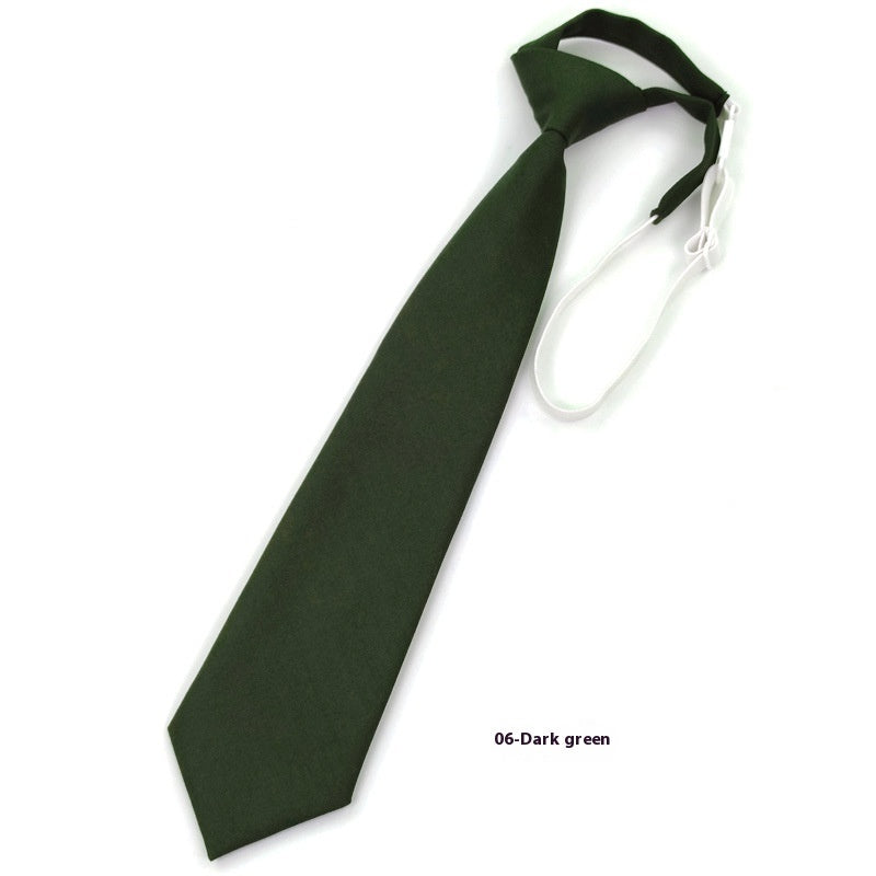 Solid Color Men's Tie