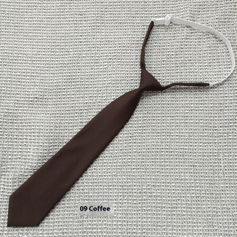 Solid Color Men's Tie