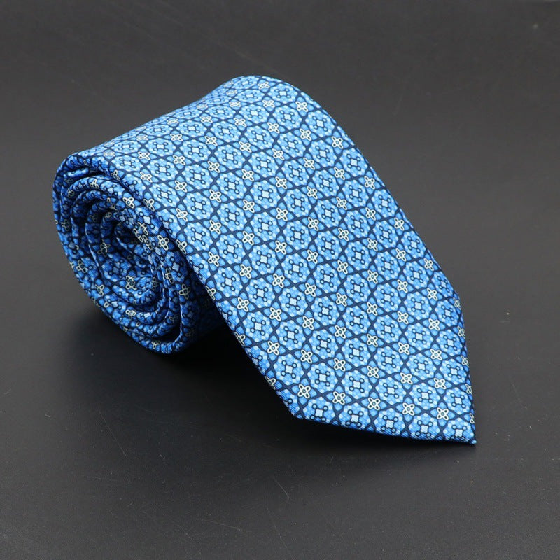 Men's Bohemian Silk 75mm Necktie