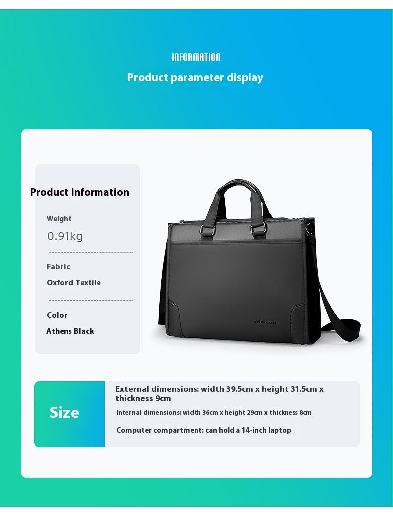 Men's Business Handheld Briefcase