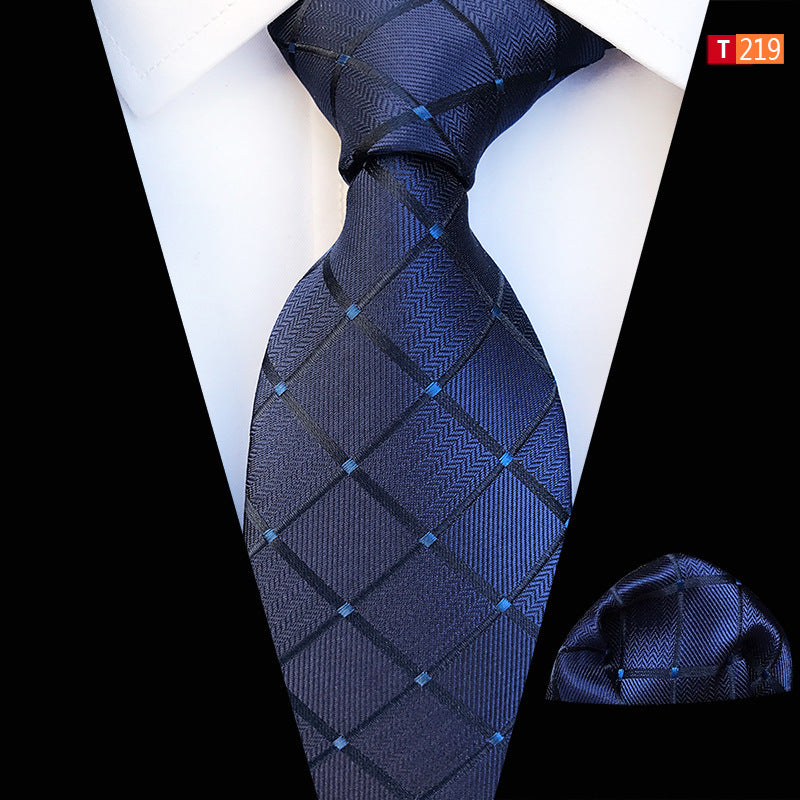 High Weft Density Jacquard Pattern Tie