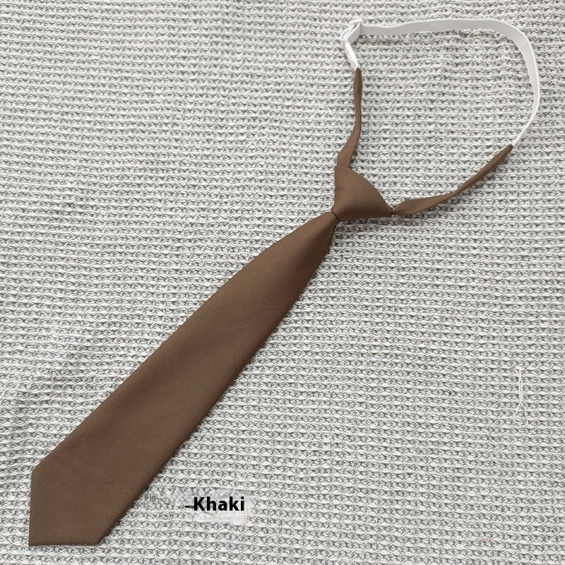 Solid Color Men's Tie