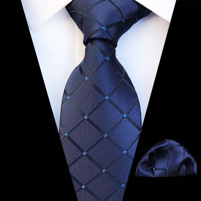 High Weft Density Jacquard Pattern Tie